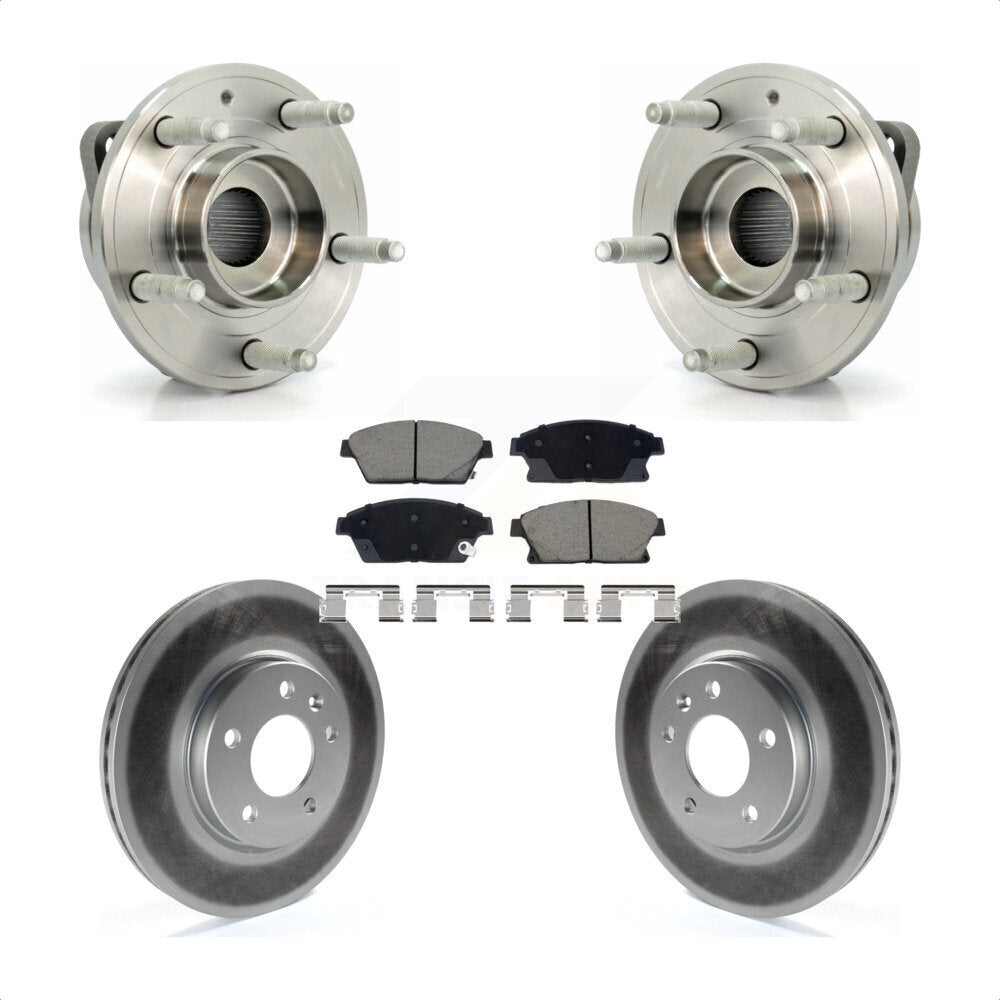 Kit de plaquettes de Rotor de frein, manteau de roulement de moyeu avant, pour Chevrolet Cruze Buick Verano Vol