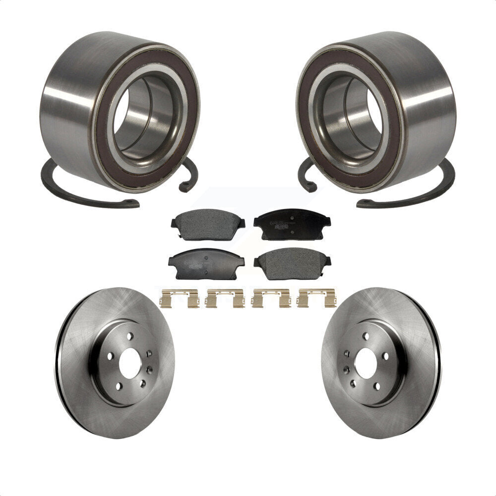Kit de Rotor et de plaquettes de frein à disque, roulement de roue avant, pour Chevrolet Trax Buick Encor