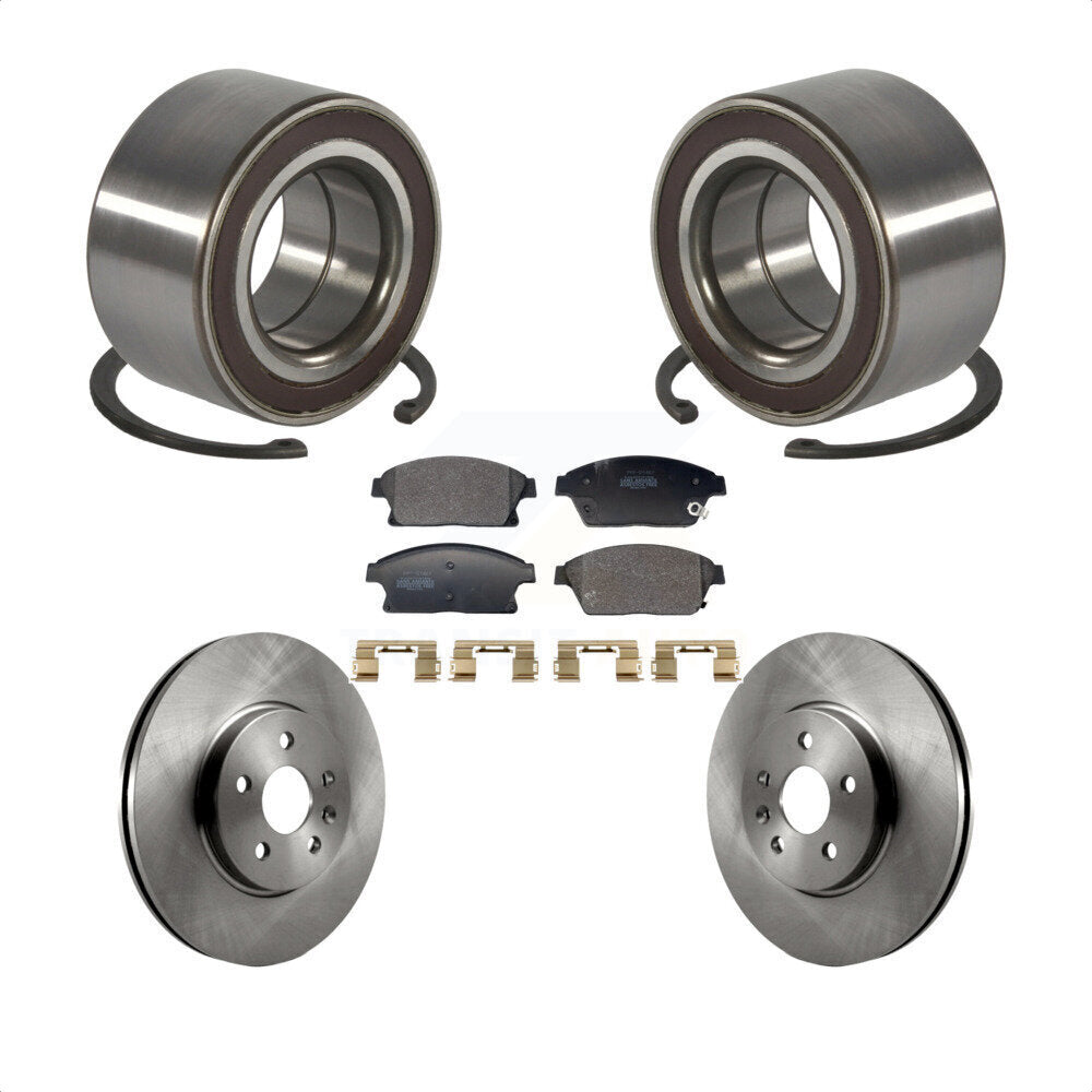 Kit de Rotor et de plaquettes de frein à disque, roulement de roue avant, pour Chevrolet Trax Buick Encor