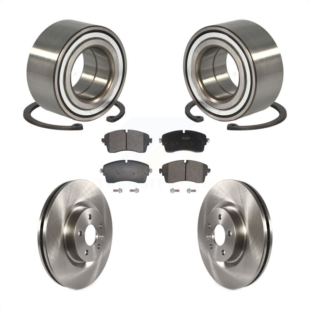 Kit de rotors et plaquettes de frein à disque de roulement de roue avant pour Jaguar e-pace S/SE 2018