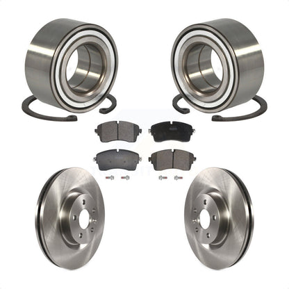 Kit de rotors et plaquettes de frein à disque de roulement de roue avant pour Jaguar e-pace S/SE 2018