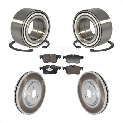 Kit de Rotor et de plaquettes de frein à disque revêtu de roulement de roue avant, pour Land Rover Range Vela