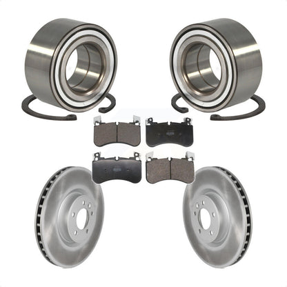Kit de Rotor et de plaquettes de frein à disque revêtu de roulement de roue avant, pour Land Rover Range Spor