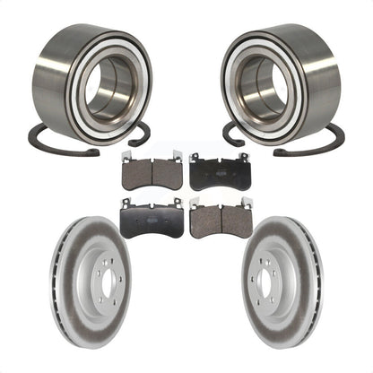 Kit de Rotor et de plaquettes de frein à disque revêtu de roulement de roue avant, pour Land Rover Range Spor