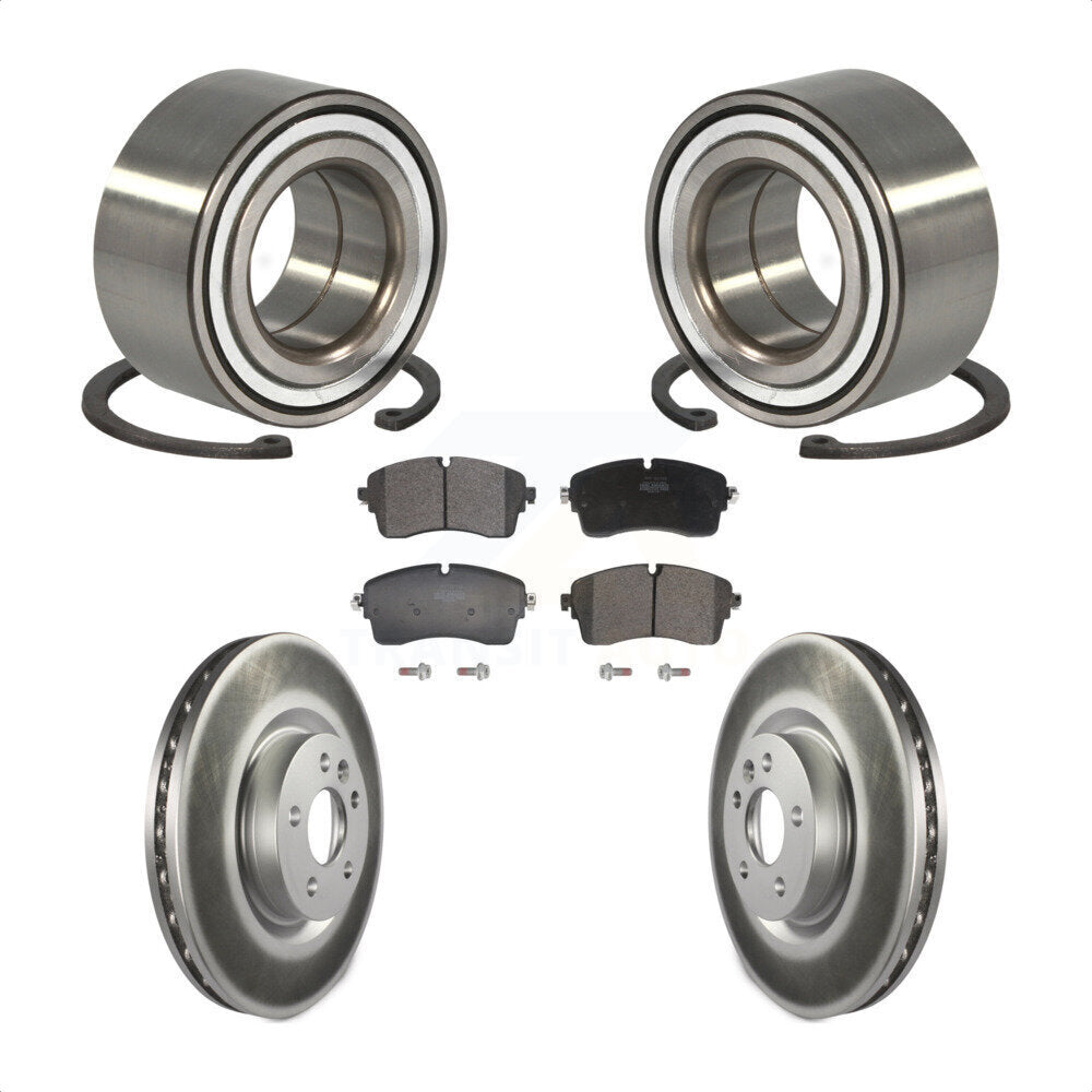 Kit de plaquettes de Rotor de frein à disque revêtues de roulement de roue avant, pour Jaguar e-pace S/S 2018