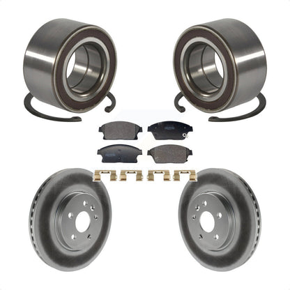 Kit de Rotor et de plaquettes de frein revêtus de roulement de roue avant, pour Chevrolet Trax Buick Encor