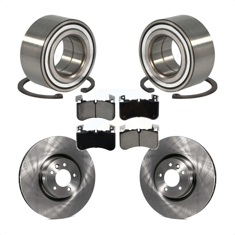 Kit de rotors et plaquettes de frein à disque de roulement de roue avant pour Land Rover Range Sport