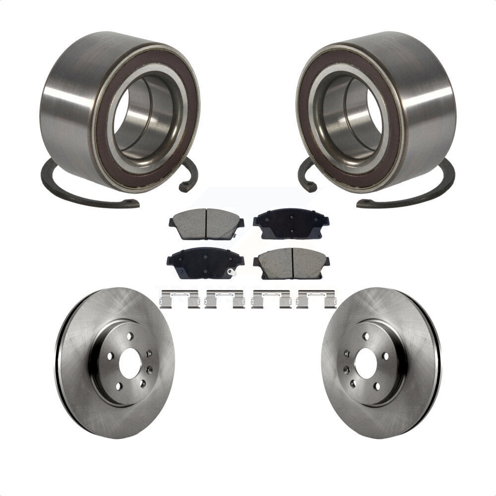 Kit de Rotor et de plaquettes de frein à disque, roulement de roue avant, pour Chevrolet Trax Buick Encor