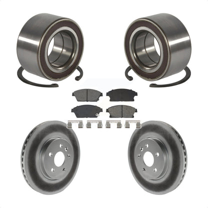 Kit de Rotor et de plaquettes de frein revêtus de roulement de roue avant, pour Chevrolet Trax Buick Encor