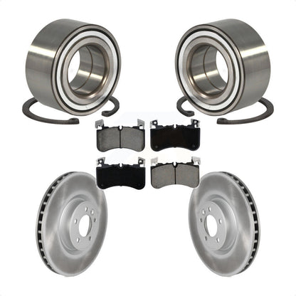 Kit de Rotor et de plaquettes de frein à disque revêtu de roulement de roue avant, pour Land Rover Range Spor