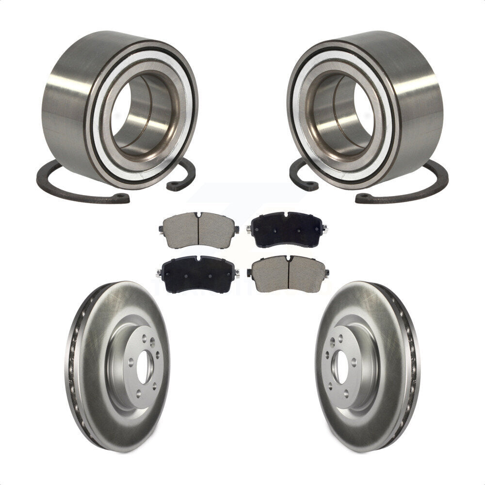Kit de plaquettes de Rotor de frein à disque revêtues de roulement de roue avant, pour Jaguar e-pace S/S 2018