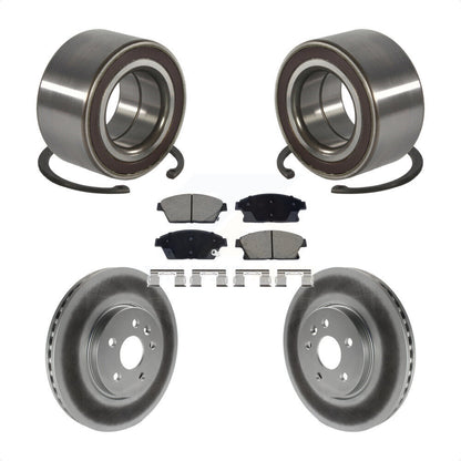 Kit de Rotor et de plaquettes de frein revêtus de roulement de roue avant, pour Chevrolet Trax Buick Encor