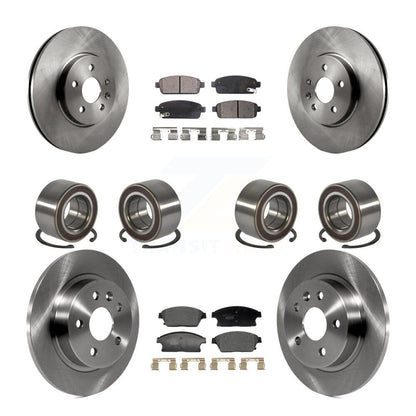 Kit de rotors et plaquettes de frein à roulement avant et arrière (10 pièces) pour Chevrolet Trax Buick Encor