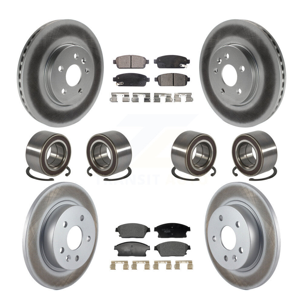 Kit de plaquettes de Rotor de frein, roulement avant et arrière (10 pièces) pour Chevrolet Trax Buick AW