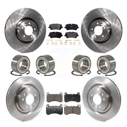 Kit de rotors et plaquettes de frein à disque, roulements avant et arrière (10 pièces) pour Land Rover Range