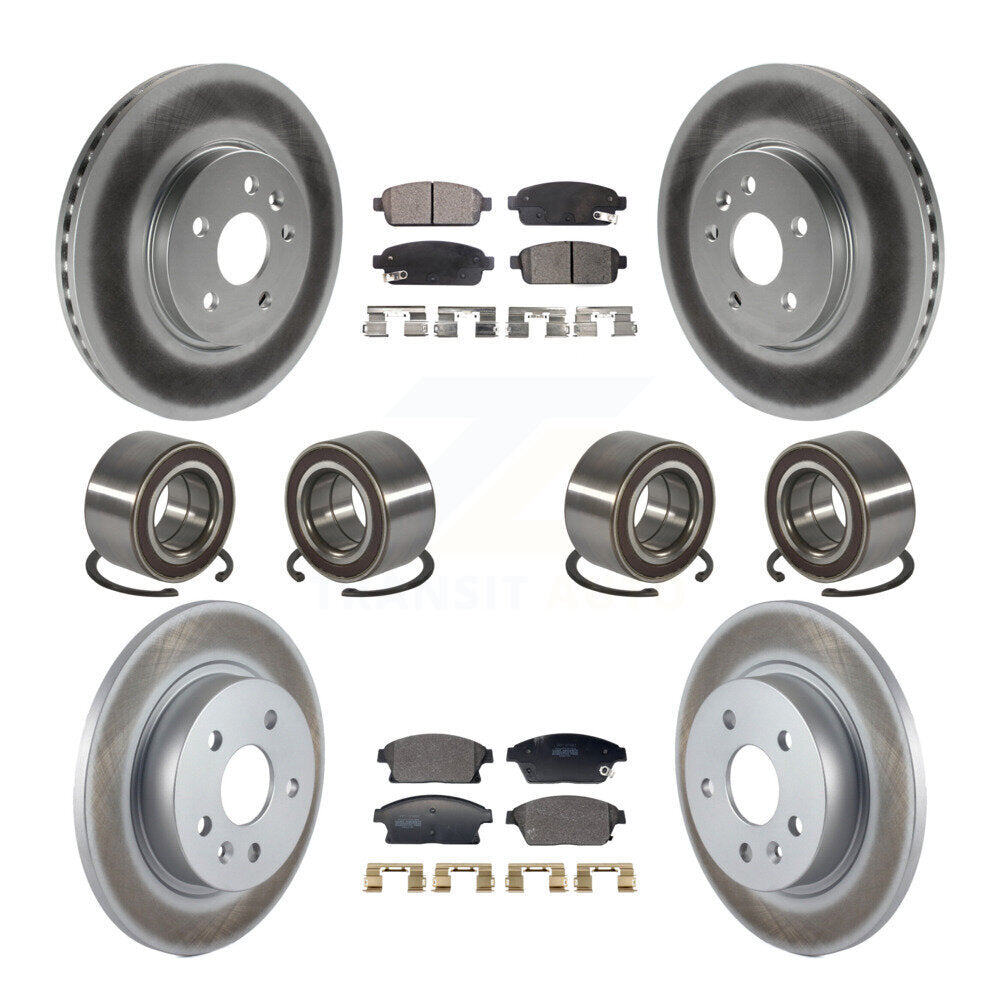 Kit de plaquettes de Rotor de frein, roulement avant et arrière (10 pièces) pour Chevrolet Trax Buick AW