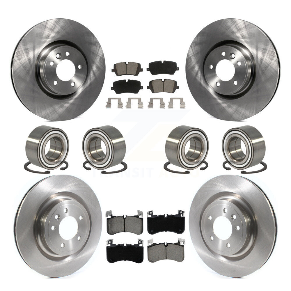 Kit de rotors et plaquettes de frein à disque, roulements avant et arrière (10 pièces) pour Land Rover Range