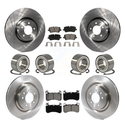 Kit de rotors et plaquettes de frein à disque, roulements avant et arrière (10 pièces) pour Land Rover Range