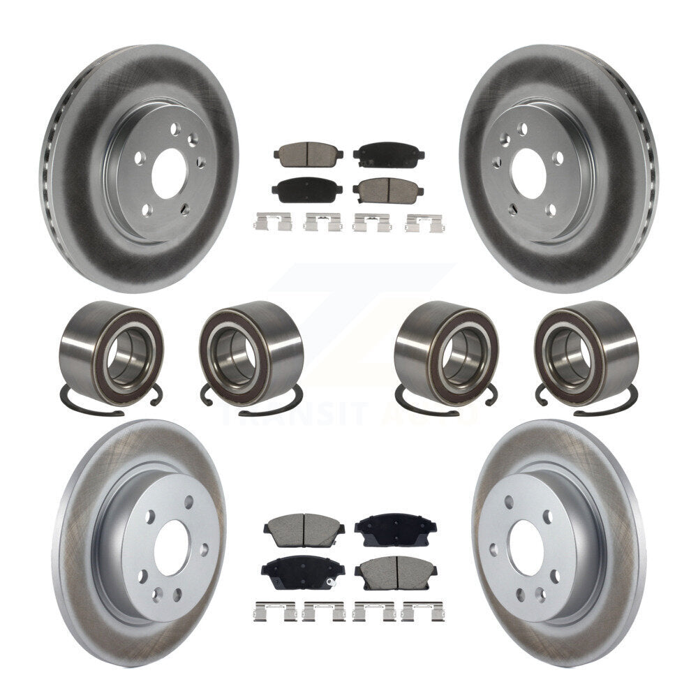 Kit de plaquettes de Rotor de frein, roulement avant et arrière (10 pièces) pour Chevrolet Trax Buick AW