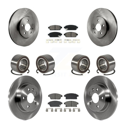 Kit de rotors et plaquettes de frein à roulement avant et arrière (10 pièces) pour Chevrolet Trax Buick Encor