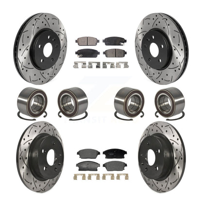 Kit de plaquettes de Rotor de frein, roulement avant et arrière (10 pièces) pour Chevrolet Trax Buick AW