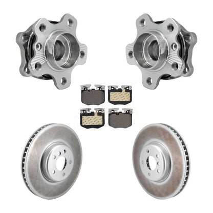 Kit de plaquettes de Rotor de frein enduites de roulement de moyeu avant, pour BMW 330i xDrive 530i 330e 430