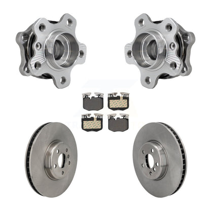 Kit de Rotor et plaquettes de frein, roulement de moyeu avant, pour BMW 330i xDrive 530i 330e 430i 530