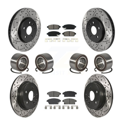 Kit de plaquettes de Rotor de frein, roulement avant et arrière (10 pièces) pour Chevrolet Trax Buick AW