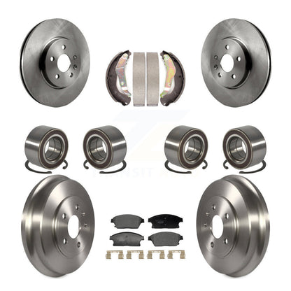 Kit de patins de rotor de frein à roulement avant et arrière (10 pièces) pour Chevrolet Trax AW 13-17