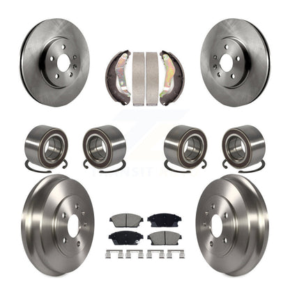 Kit de patins de rotor de frein à roulement avant et arrière (10 pièces) pour Chevrolet Trax AW 13-17
