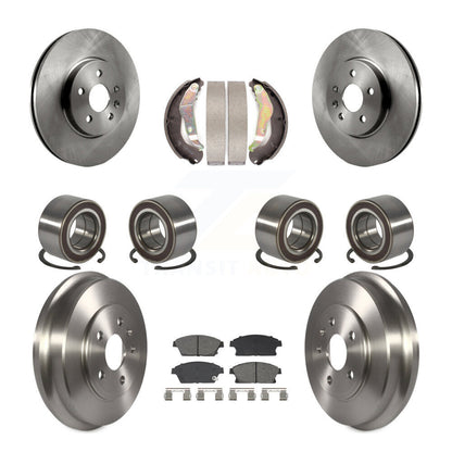 Kit de patins de rotor de frein à roulement avant et arrière (10 pièces) pour Chevrolet Trax AW 13-17