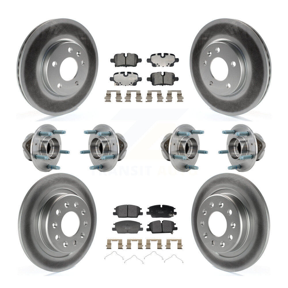 Kit de plaquettes de Rotor de frein, roulement de moyeu avant et arrière (10 pièces) pour Chevrolet Equinox GM