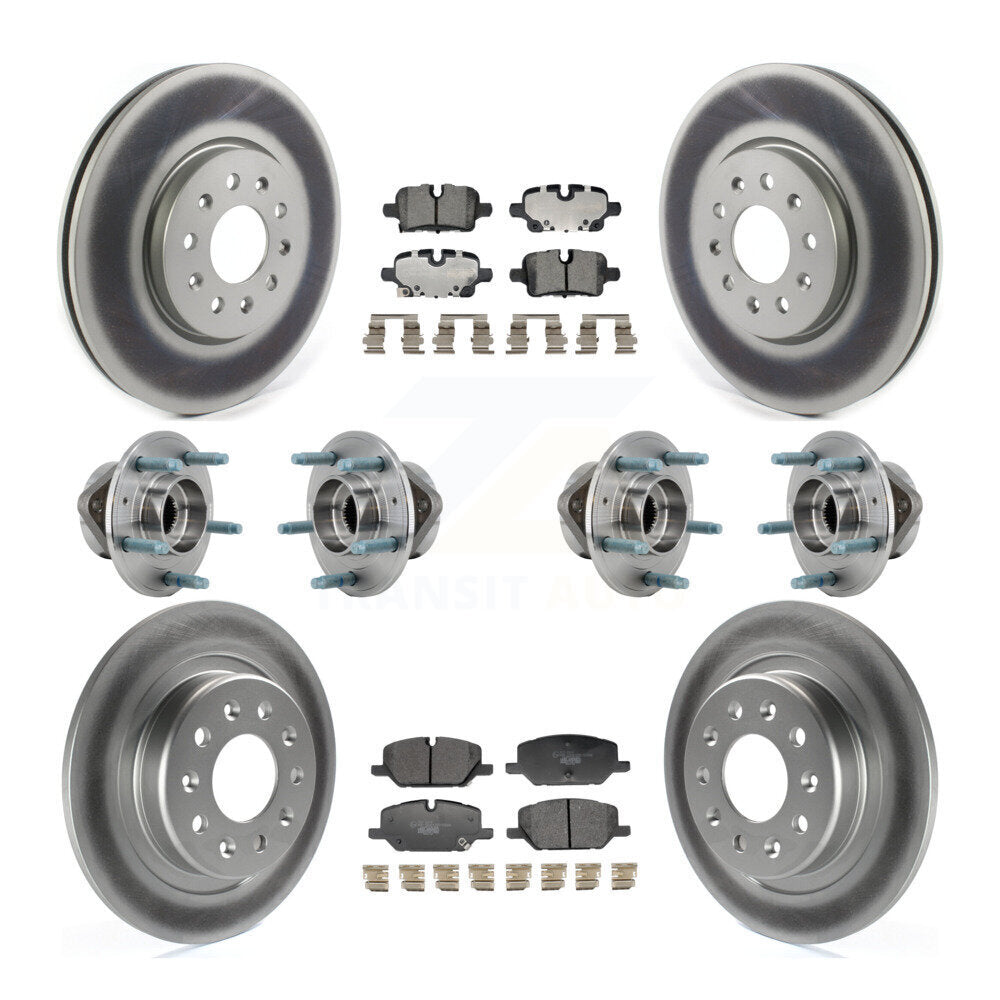 Kit de plaquettes de Rotor de frein, roulement de moyeu avant et arrière (10 pièces) pour Chevrolet Equinox GM