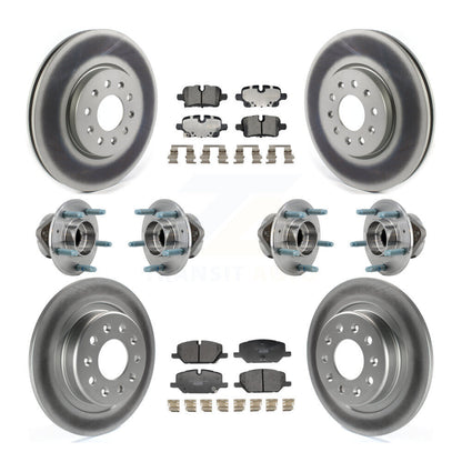 Kit de plaquettes de Rotor de frein, roulement de moyeu avant et arrière (10 pièces) pour Chevrolet Equinox GM