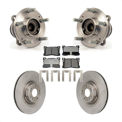 Kit de plaquettes de Rotor de frein à disque, ensemble de roulements de moyeu avant pour Hyundai Equu 2012 – 2016