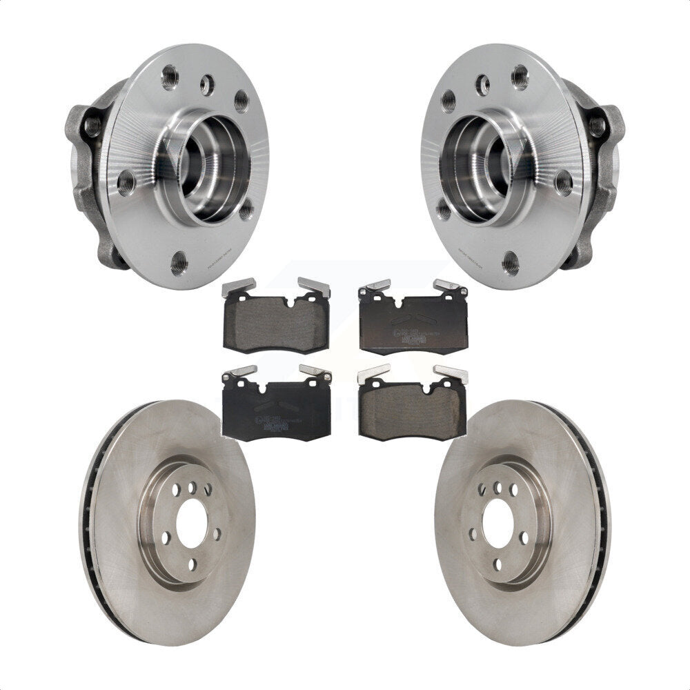 Kit de rotor de frein et de plaquettes de roulement de moyeu avant pour Mini Cooper John Works 2016