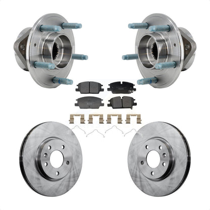 Kit de plaquettes de Rotor de frein, ensemble de roulements de moyeu avant, pour Chevrolet Equinox GMC Terrai