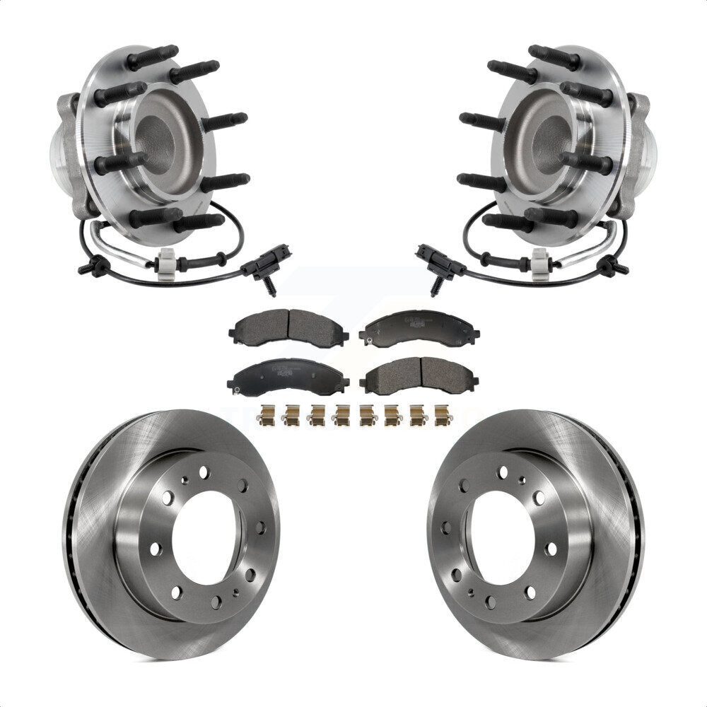 Kit de plaquettes de Rotor de frein à disque, roulement de moyeu avant, pour GMC Savana 2500 Chevrolet Expres