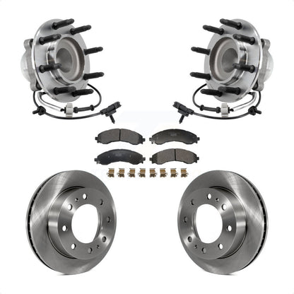 Kit de plaquettes de Rotor de frein à disque, roulement de moyeu avant, pour GMC Savana 2500 Chevrolet Expres