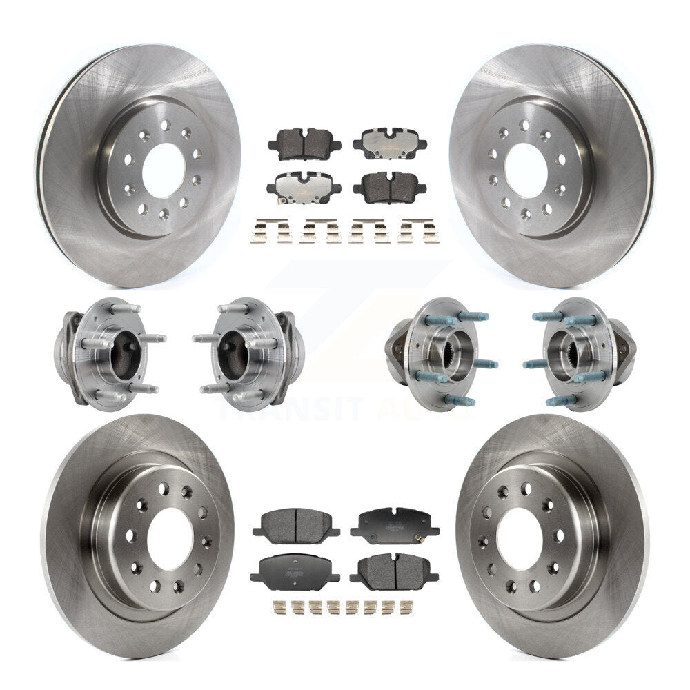 Kit de plaquettes de Rotor de frein, roulement de moyeu avant et arrière (10 pièces) pour Chevrolet Equinox GMC FW