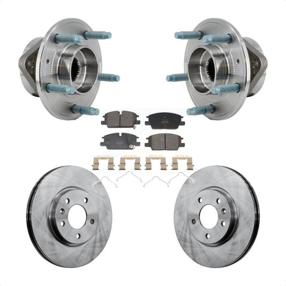Kit de plaquettes de Rotor de frein, ensemble de roulements de moyeu avant, pour Chevrolet Equinox GMC Terrai