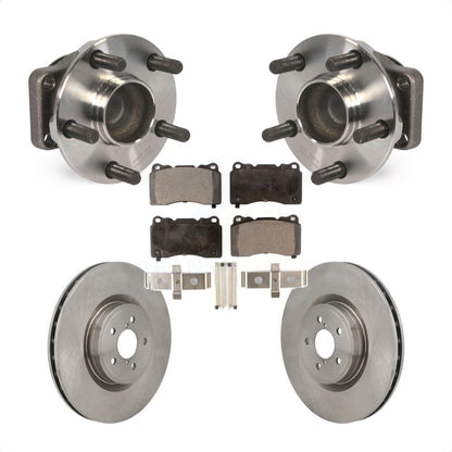 Ensemble de roulement de moyeu avant, Rotor de frein à disque et Kit de plaquettes pour Subaru BRZ Toyota 8