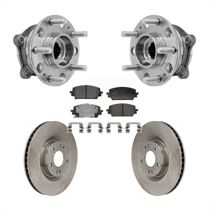 Kit de plaquettes de Rotor de frein à disque, roulement de moyeu avant, pour Hyundai Santa Fe Kia Sorento Cru
