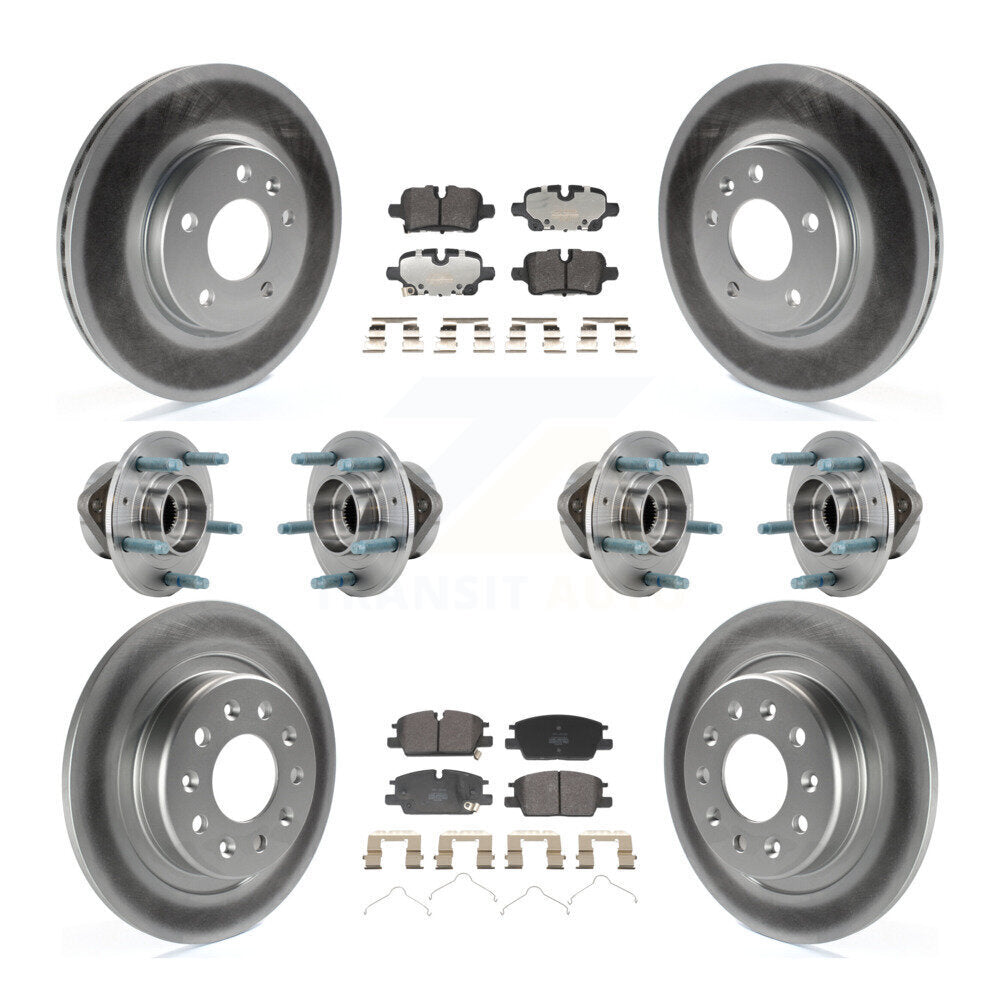 Kit de plaquettes de Rotor de frein, roulement de moyeu avant et arrière (10 pièces) pour Chevrolet Equinox GM