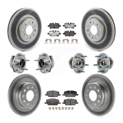 Kit de plaquettes de Rotor de frein, roulement de moyeu avant et arrière (10 pièces) pour Chevrolet Equinox GM