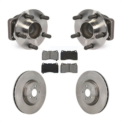 Ensemble de roulement de moyeu avant, Rotor de frein à disque et Kit de plaquettes pour Subaru BRZ Toyota 8