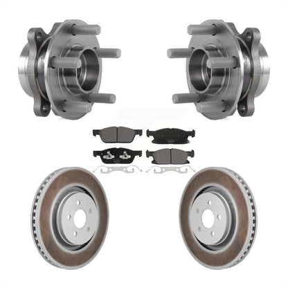 Kit de plaquettes de Rotor de frein, ensemble de roulements de moyeu avant, pour Ford Edge 2020 – 2024, 2.7