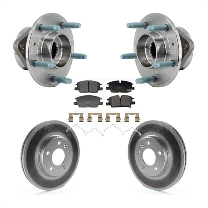 Kit de Rotor et de plaquettes de frein revêtus de roulement de moyeu avant, pour Chevrolet Equinox GMC Terrai