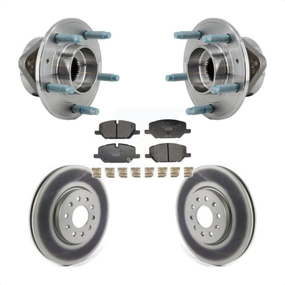 Kit de Rotor et de plaquettes de frein revêtus de roulement de moyeu avant, pour Chevrolet Equinox GMC Terrai