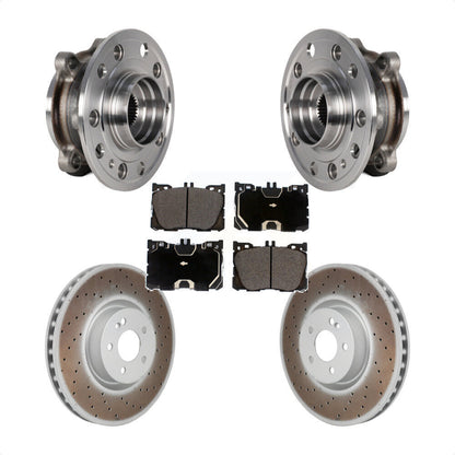 Kit de plaquettes de Rotor de frein, roulement de moyeu avant, pour Mercedes-Benz C43 AMG GLC43 E45